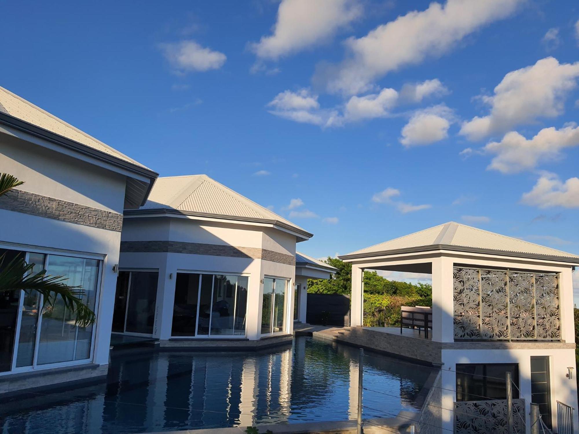 Villa Orchidee Vue Mer Piscine &Spa - V. Ciel&Mer Saint-Francois  Exterior foto